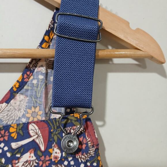 DULUTH TRADING Heirloom Gardening Bib Overalls XXS x 33 NWT Hedgehog Mushroom - Picture 5 of 16